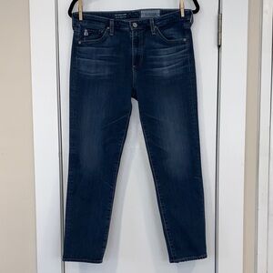 AG Adriano Goldschmied The Prima Crop Mid-Rise Cigarette Crop 30